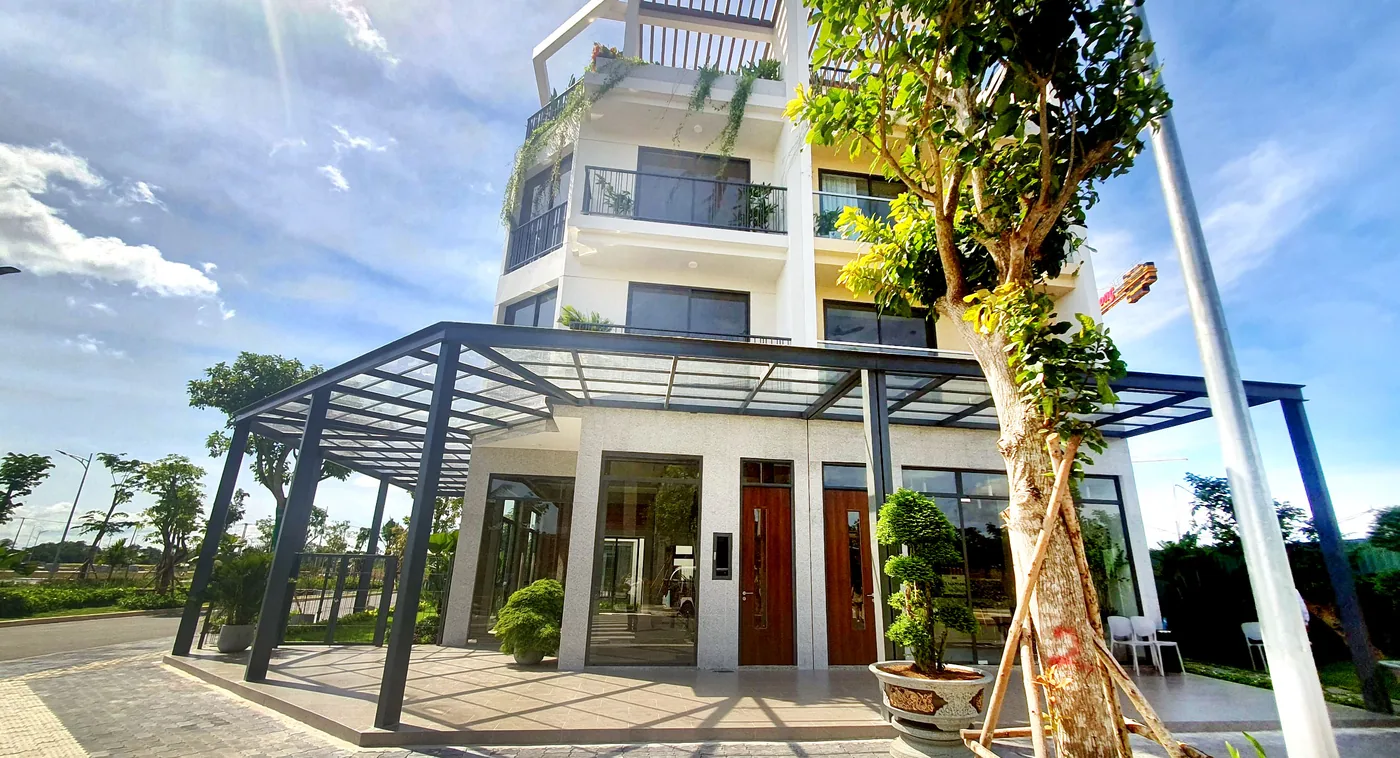 Shophouse 18m hoàn thiện